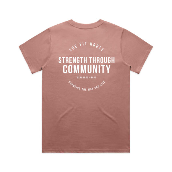 The fit house  - WOMENS MARTINA TEE (AS COLOUR) Thumbnail